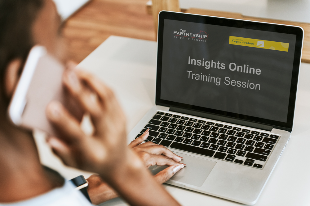 The Partnership and Stephen Brown launch “Insights Online” training initiative to support “Computers for Schools” campaign.
