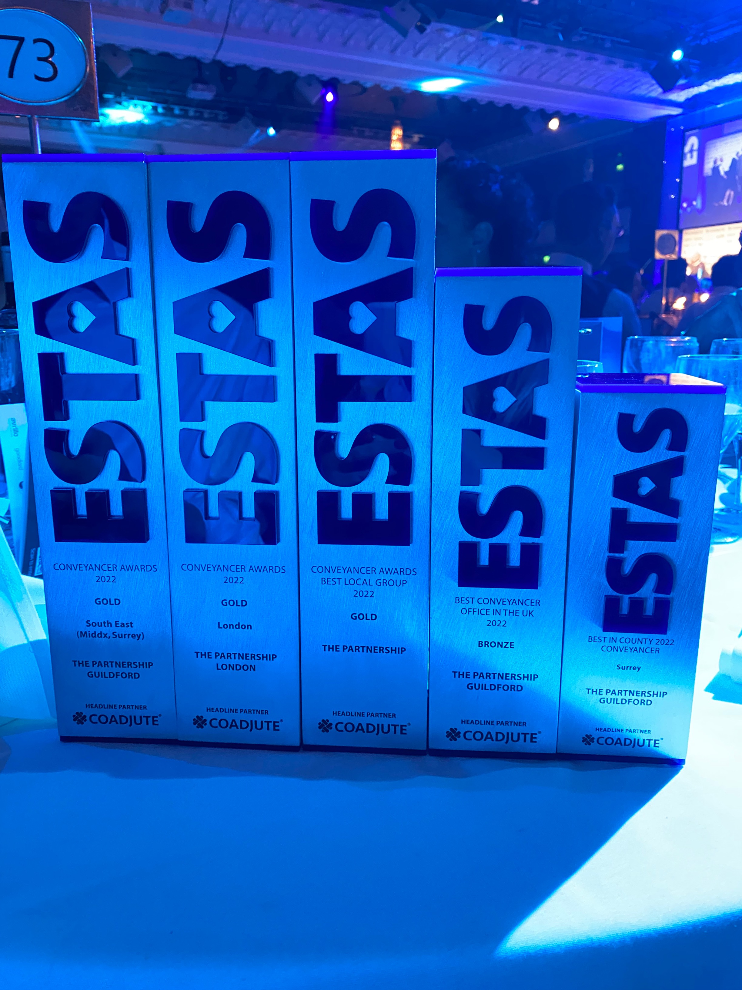 The Partnership dominates the 2022 ESTAs Awards